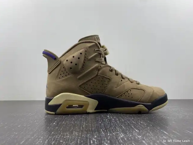 6 Gore-Tex Air WMNS FD1643-300 Kelp Brown Jordan 0621